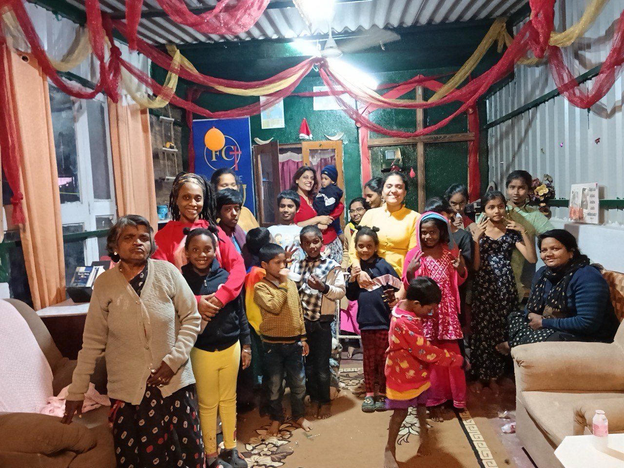Families served by Face of Hope gathered in Asia