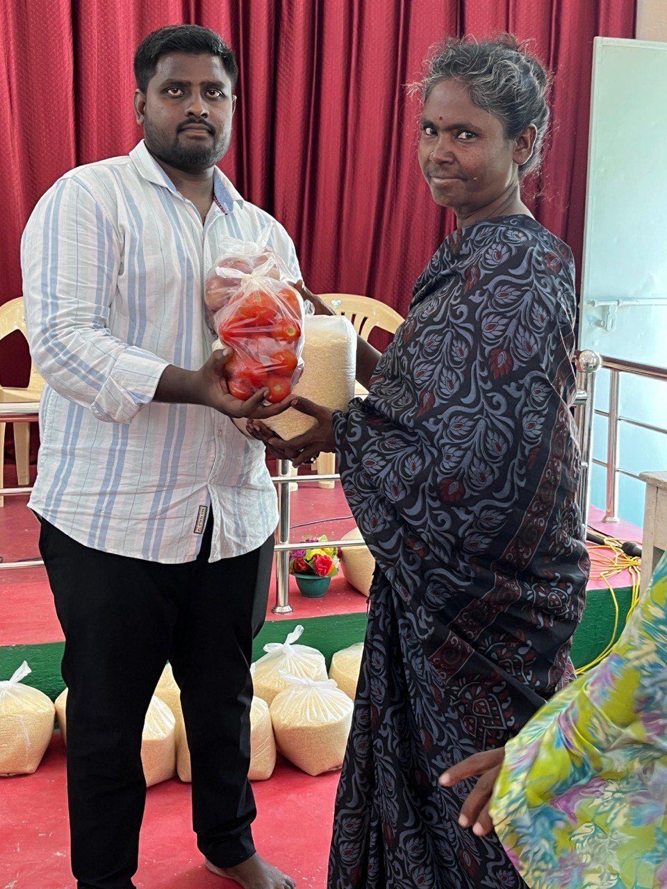 A woman supported by Face of Hope's women's empowerment program