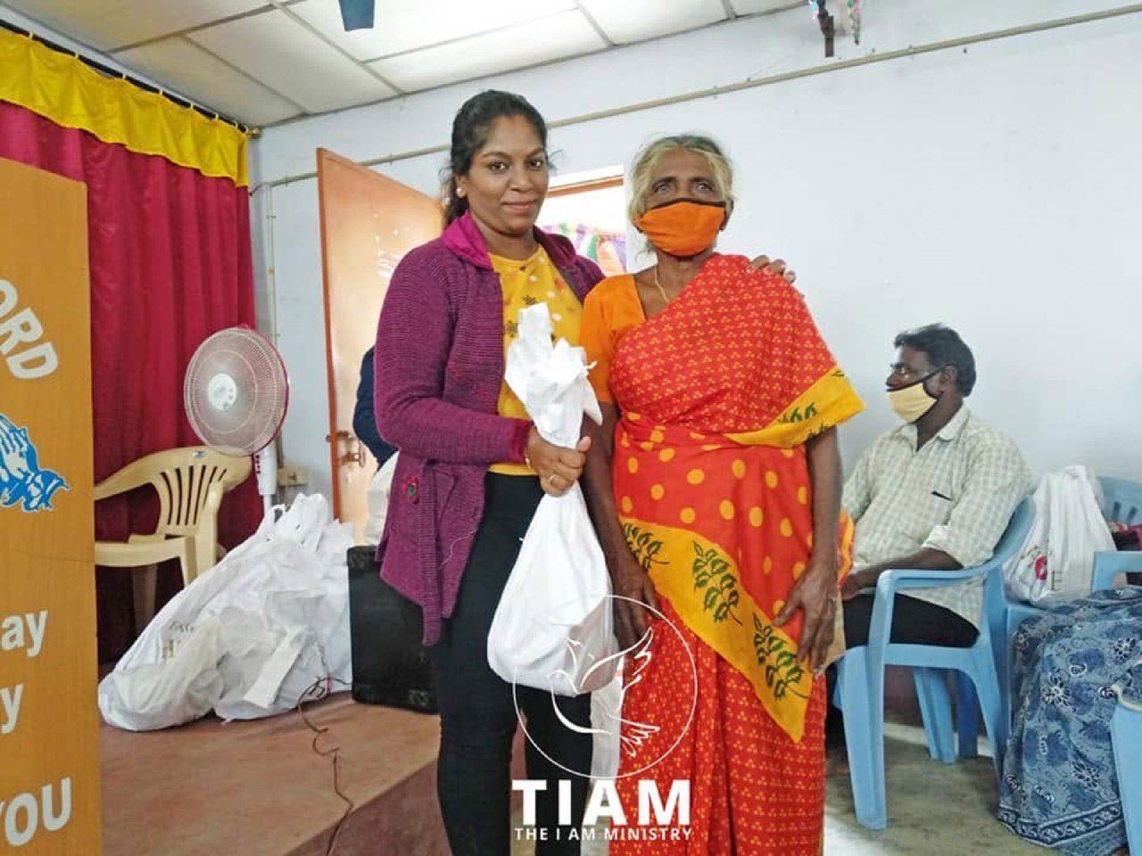 Women attending a Face of Hope community workshop